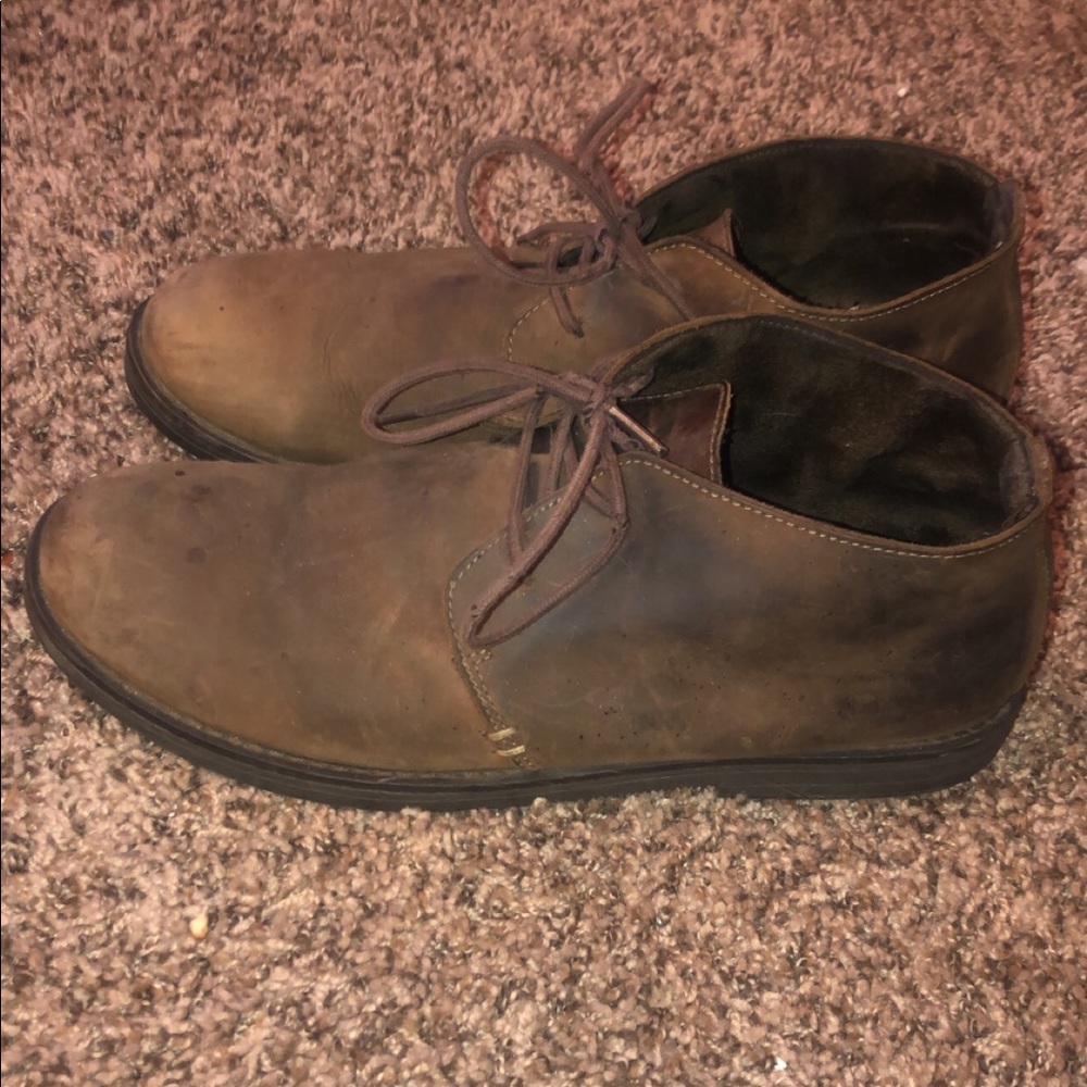 Dress shoes or casual wear.